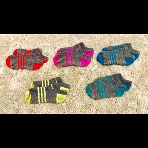 Girls adidas superlite 5-pk. No-Show Socks